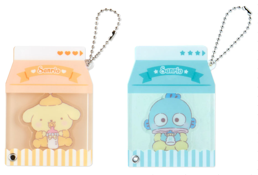 Sanrio Acrylic customize Keychain Key holder Milk Design with Blind Package Sanrio Japan