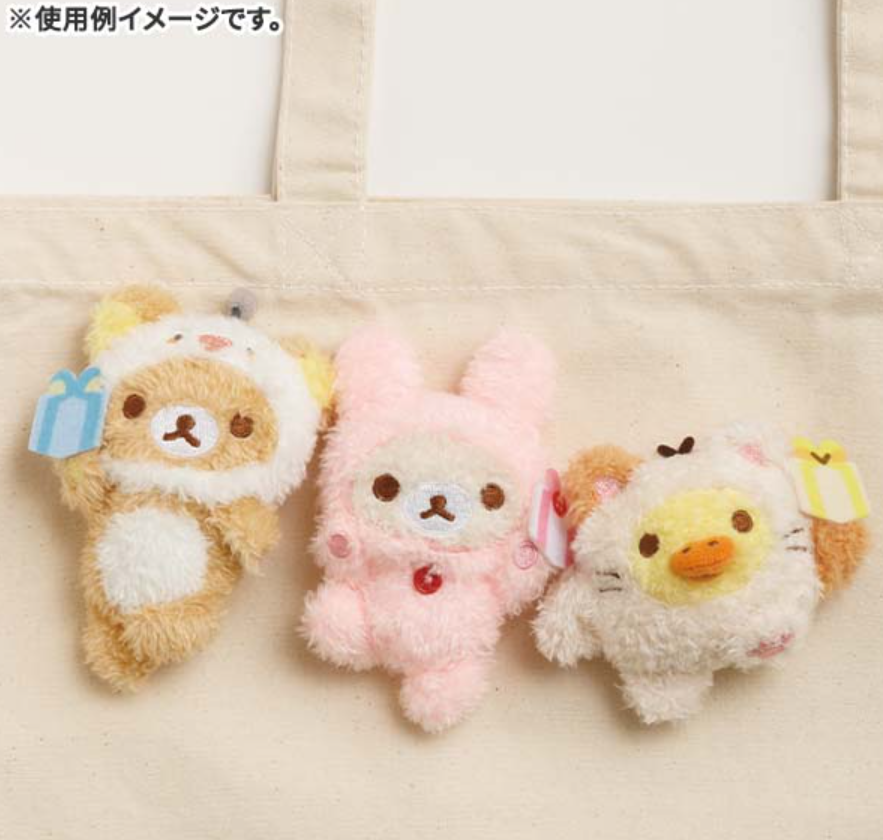 San-X Rilakkuma Plush Badge 7styles from Happy For You Theme San-X Japan