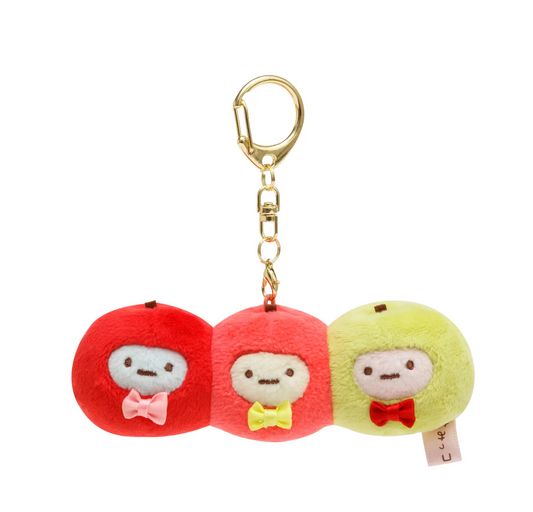 San-X Sumikko gurashi Limited Edition Tapioca Plush Keychain from Sumikko gurashi Dou Zenkoji Nakamise Dori San-X Japan