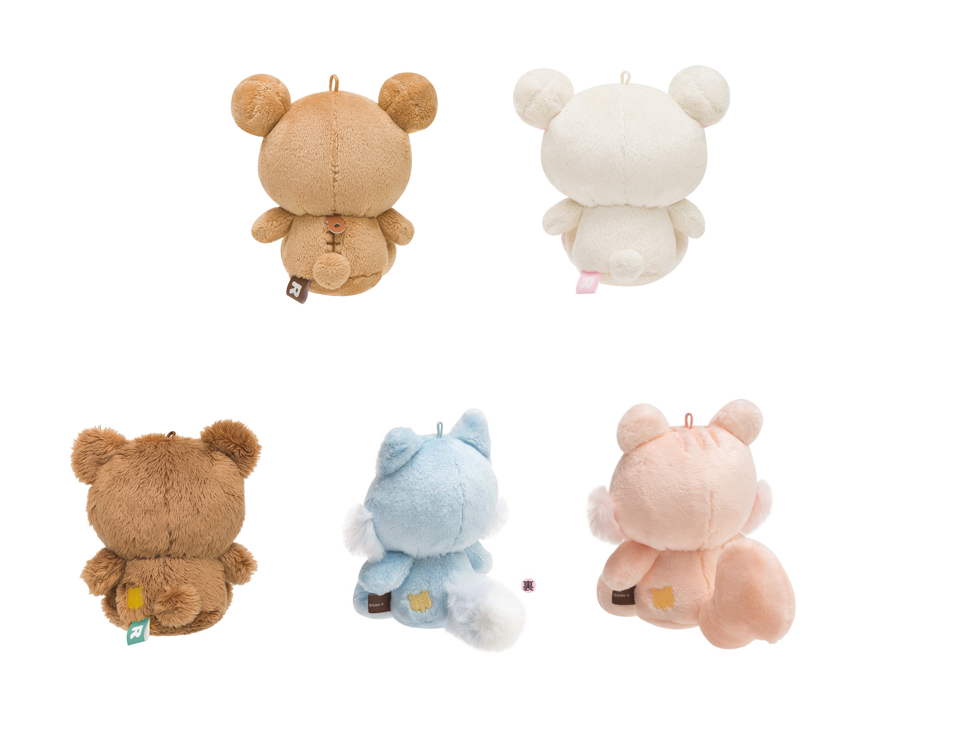 San-X Rilakkuma Odekake Plush Keychain for Dress up San-X Japan