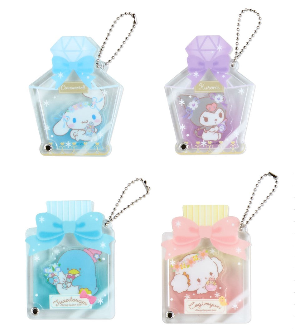 Sanrio Acrylic customize Keychain Key holder Perfume Bottle Design with Blind Package Sanrio Japan