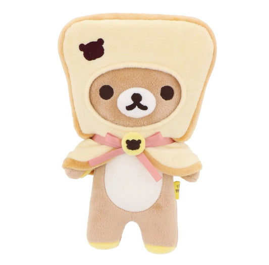 San-X Rilakkuma Plush Limited Edition Chubu Read Beans Toast from 'Rilakkuma Ensemble Tour' San-X Japan