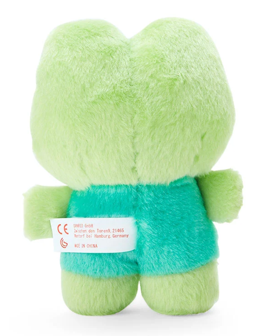 Sanrio Kero-Kero Keroppi Plush 'Pitatto Friends' S size Standable Doll Sanrio Direct from Japan