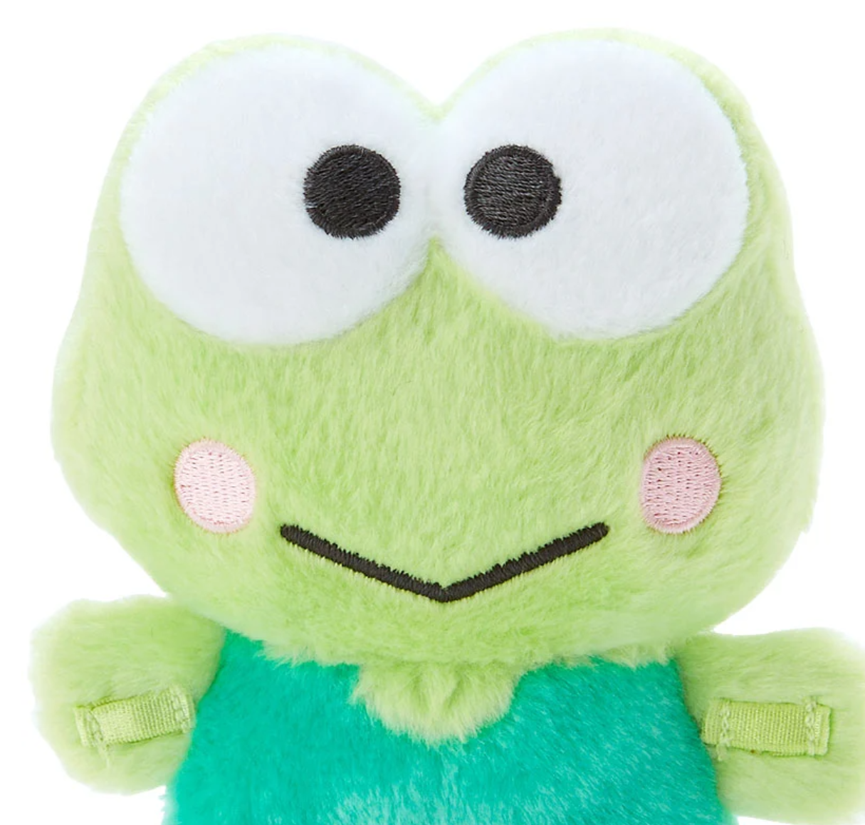 Sanrio Kero-Kero Keroppi Plush 'Pitatto Friends' S size Standable Doll Sanrio Direct from Japan