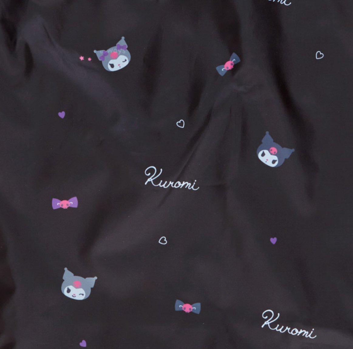 Sanrio Foldable Bag Tote bag Kuromi Sanrio Direct from Japan