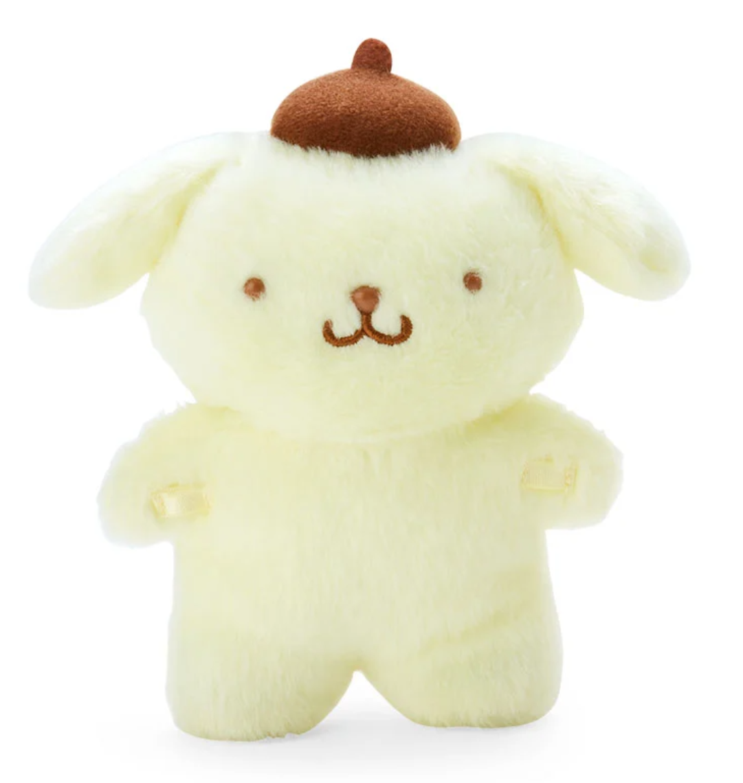 Sanrio Pom Pom Purin Plush 'Pitatto Friends' S size Standable Doll Sanrio Direct from Japan