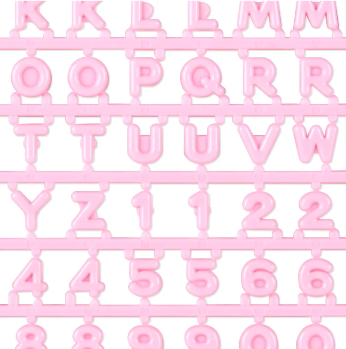 Sanrio Alphabet parts Pink for 'My Pachirun' Character Customize Keychain Direct from Japan
