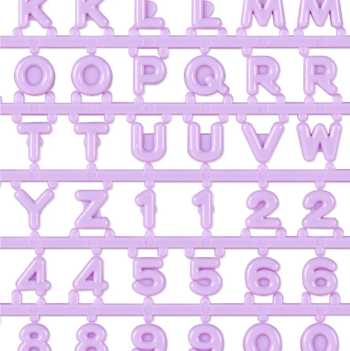 Sanrio Alphabet parts Purple for 'My Pachirun' Character Customize Keychain Direct from Japan
