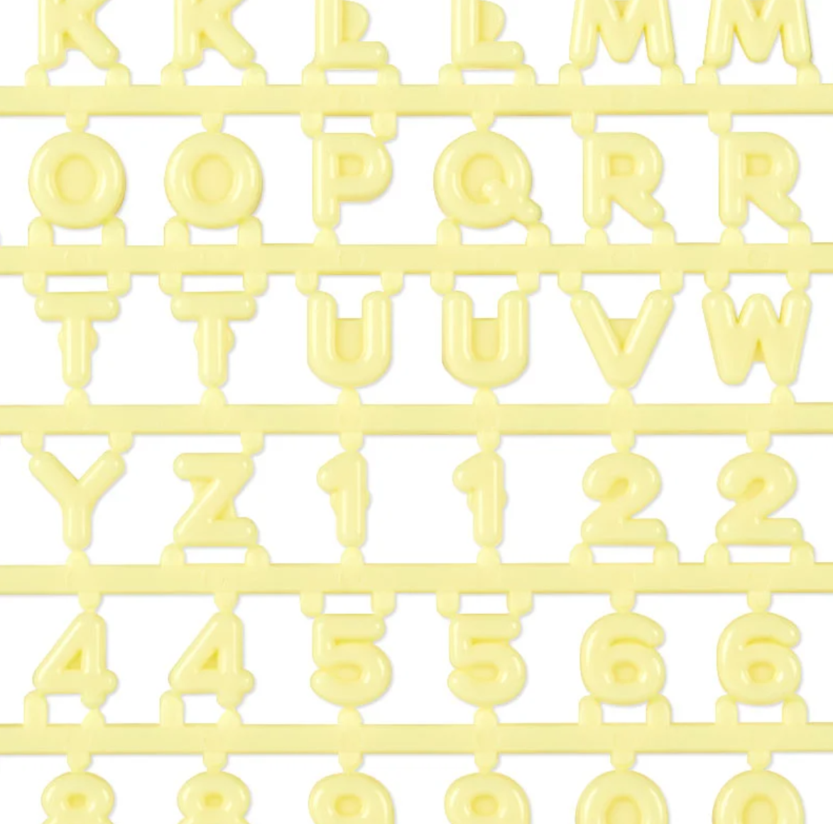 Sanrio Alphabet parts Yellow for 'My Pachirun' Character Customize Keychain Direct from Japan