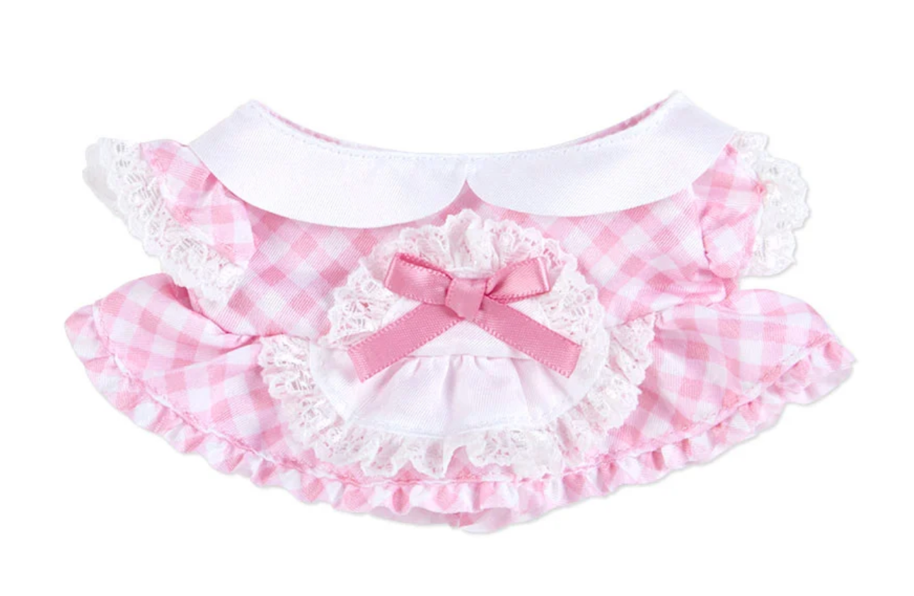 Sanrio Clothes Set for Plush 'Pitatto Friends' M Size  Dress in Pink Sanrio Direct from Japan