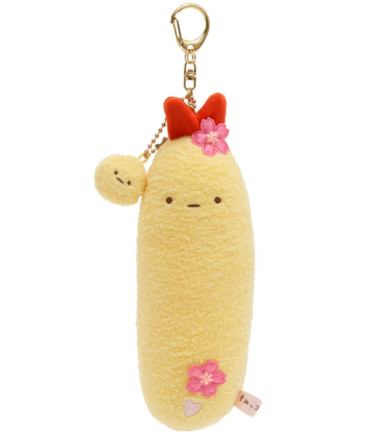 San-X Sumikko gurashi Limited Edition Plush Keychain BIG Ebi furai no shippo from Sumikko gurashi Dou Ise San-X Japan