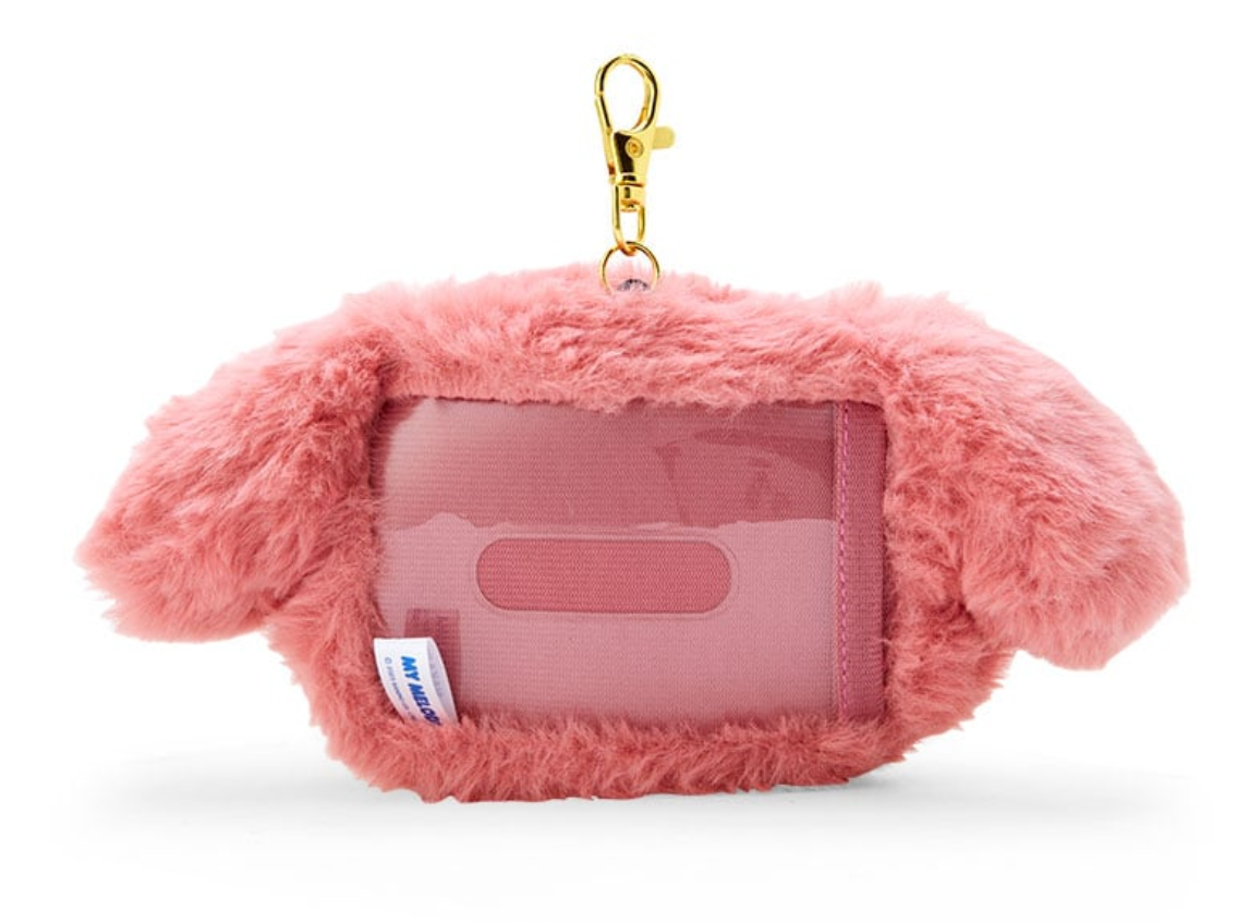 Sanrio My Melody Face Plush with Card Holder Direct from Japan