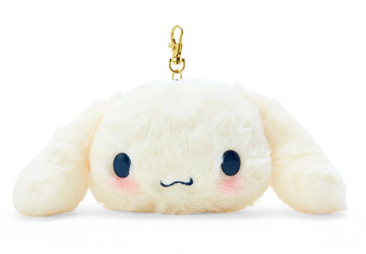 Sanrio Cinnamoroll Face Plush with Card Holder Direct from Japan