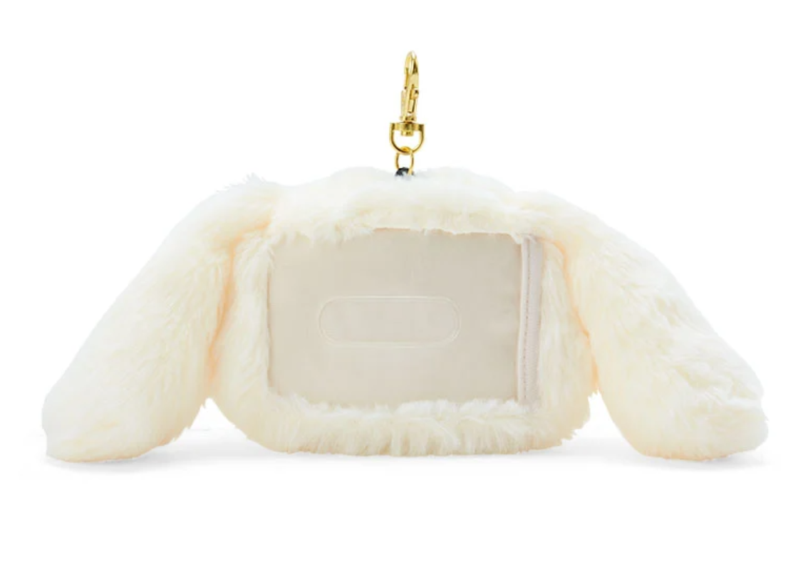 Sanrio Cinnamoroll Face Plush with Card Holder Direct from Japan