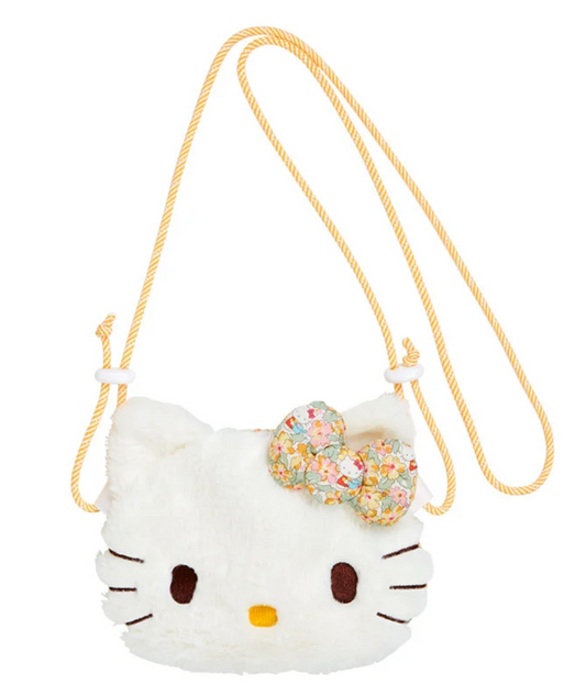 Sanrio Hello Kitty x Liberty Fabrics Collaboration Sling/ Crossbody/ Shoulder Bag (YE) Sanrio Direct from Japan