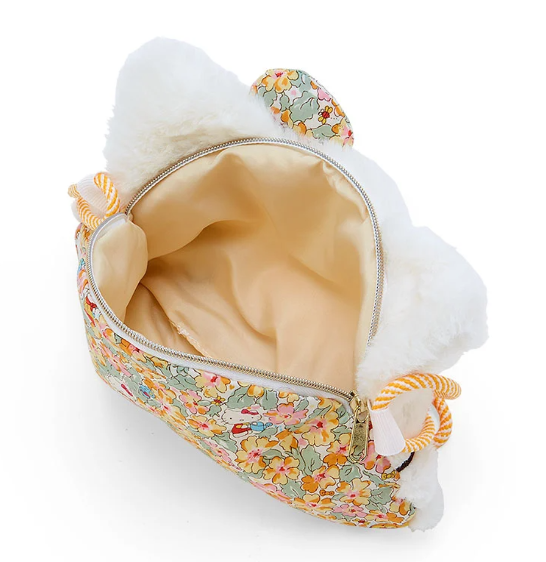 Sanrio Hello Kitty x Liberty Fabrics Collaboration Sling/ Crossbody/ Shoulder Bag (YE) Sanrio Direct from Japan
