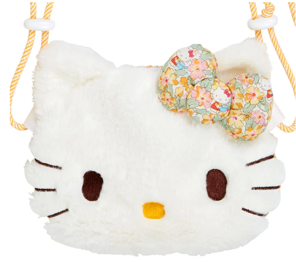 Sanrio Hello Kitty x Liberty Fabrics Collaboration Sling/ Crossbody/ Shoulder Bag (YE) Sanrio Direct from Japan