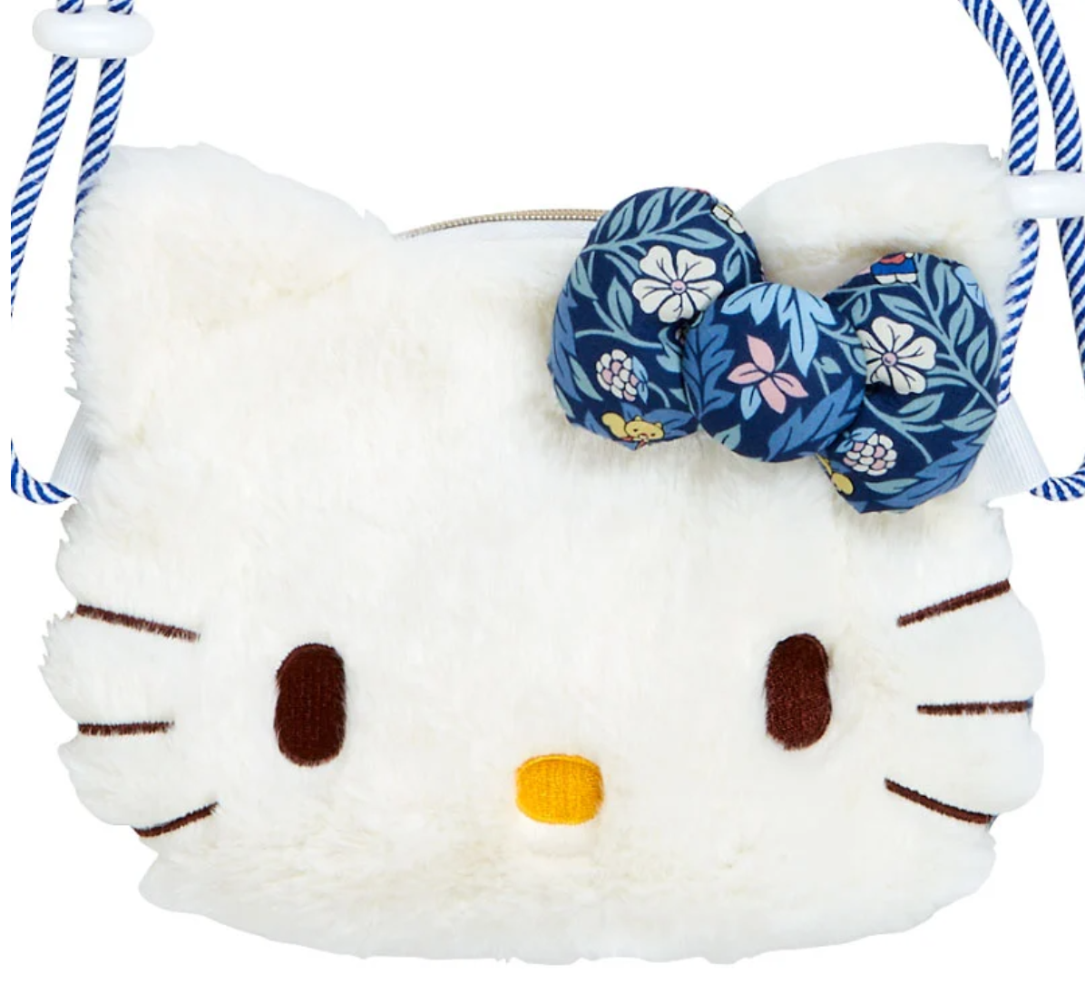 Sanrio Hello Kitty x Liberty Fabrics Collaboration Sling/ Crossbody/ Shoulder Bag (BL) Sanrio Direct from Japan