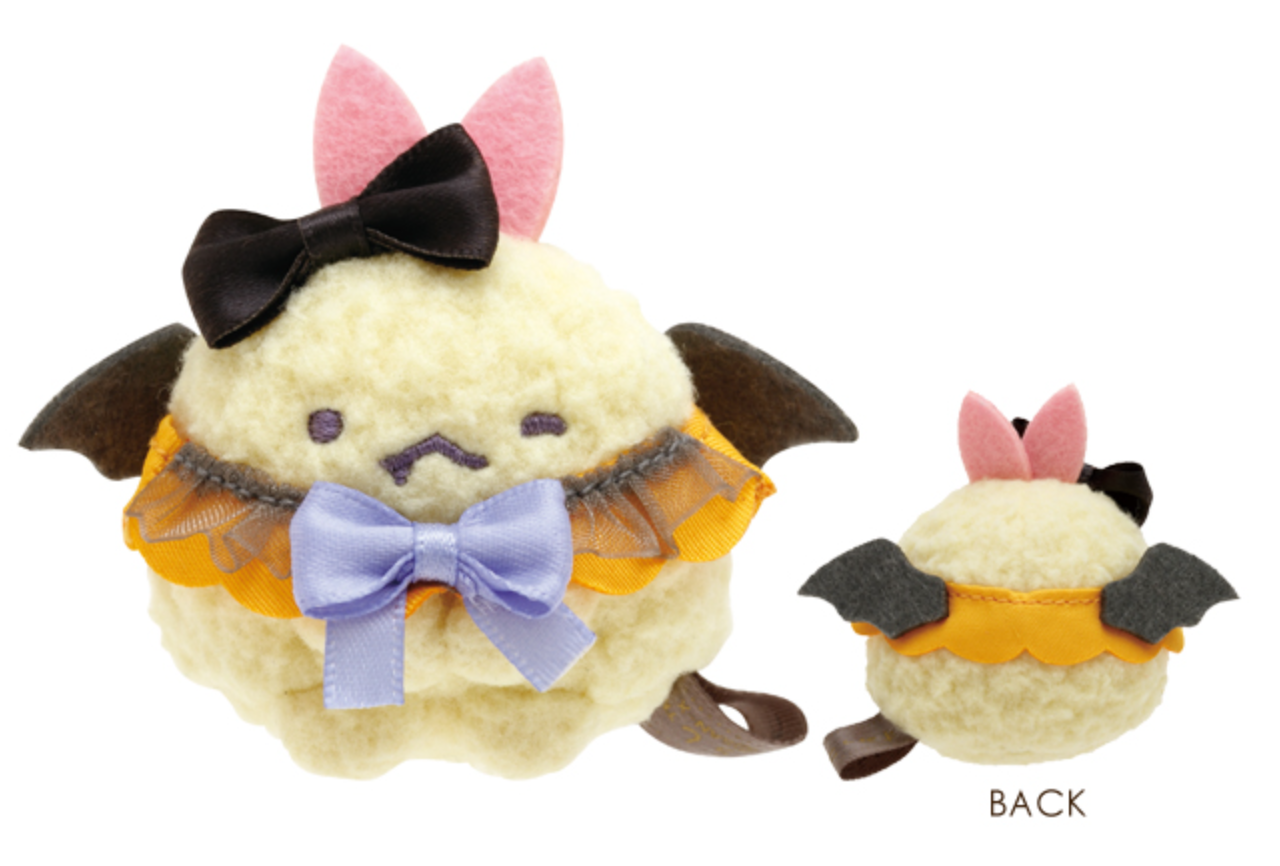 San-X Sumikko gurashi Agekko Akuma Halloween Tenori Plush Tonkatsu/ Neko/ Ebifurai no Shippo/ Ebiten no shippo/ Ajifurai no shippo/ Obake 2024 ver. San-X Japan