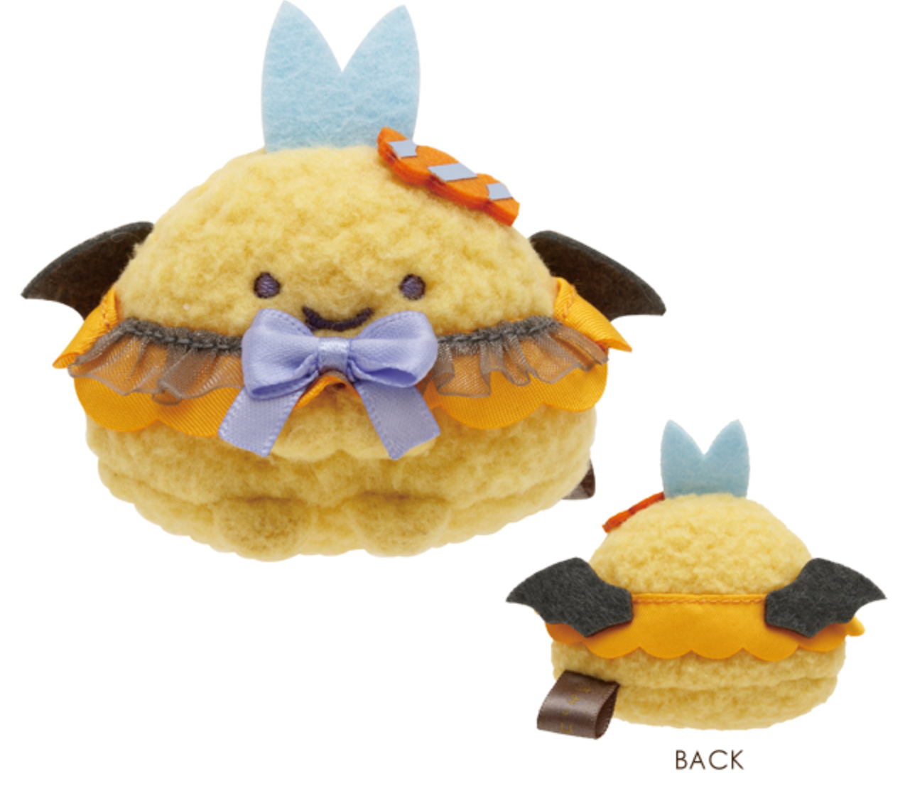 San-X Sumikko gurashi Agekko Akuma Halloween Tenori Plush Tonkatsu/ Neko/ Ebifurai no Shippo/ Ebiten no shippo/ Ajifurai no shippo/ Obake 2024 ver. San-X Japan