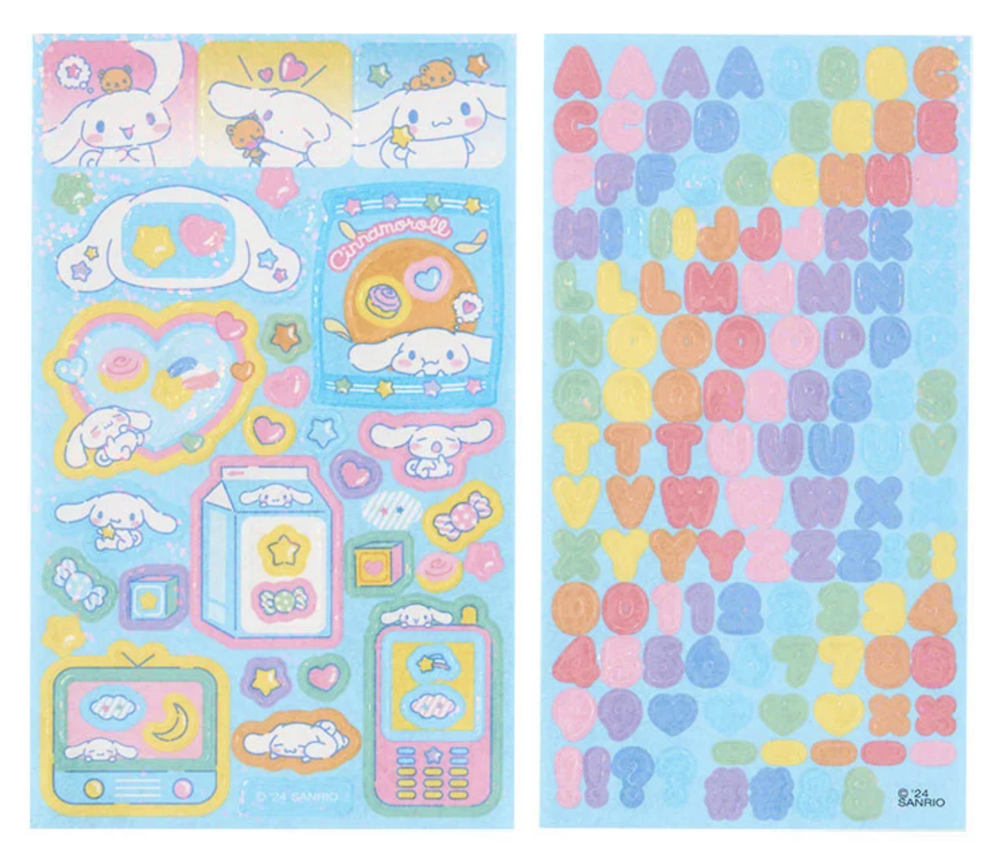 Sanrio Cinnamoroll Decorating Kit Pinset/ Sticker/ Charm Sanrio Japan
