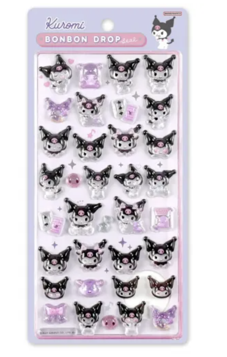 Bonbon Drop Sticker Kuromi 3D Epoxy Resin Sticker