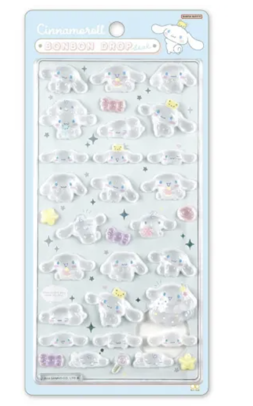 Bonbon Drop Sticker Cinnamoroll 3D Epoxy Resin Sticker
