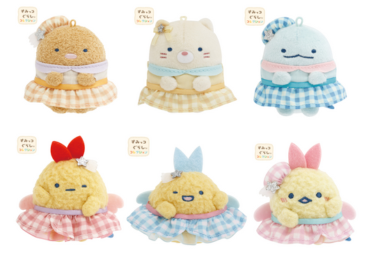 San-X Sumikko gurashi Tenori Plush from Yumemiru Dreaming Shippos theme from San-X Japan