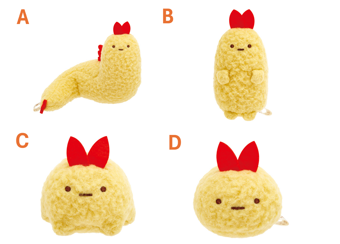 San-X Sumikko gurashi Ebifurai no shippo Tenori Plush from If Sumikko Evolved... Theme San-X Japan