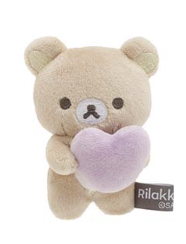 San-X Rilakkuma Limited Edition Tenori Plush with Heart San-X Japan