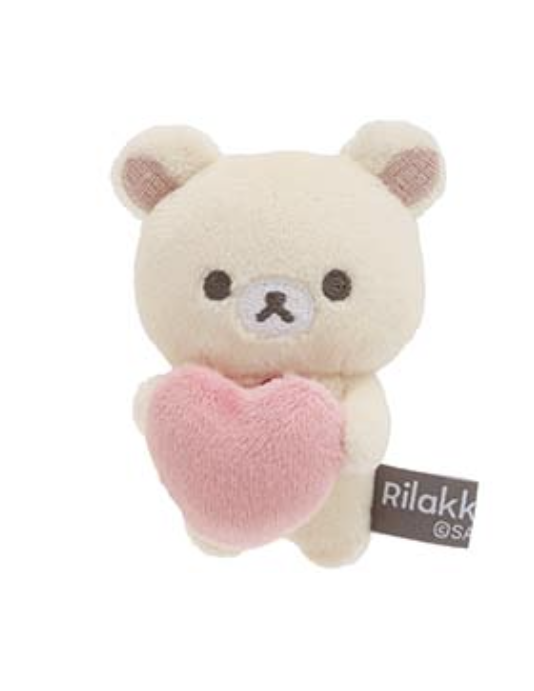 San-X Rilakkuma Limited Edition Tenori Plush with Heart San-X Japan