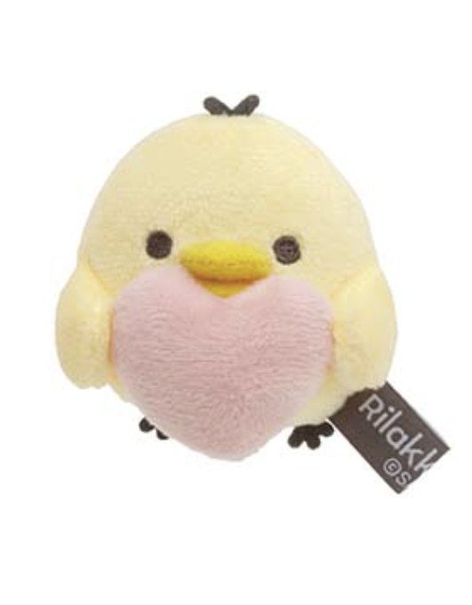 San-X Rilakkuma Limited Edition Tenori Plush with Heart San-X Japan