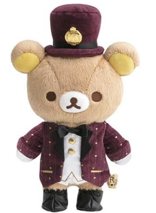 San-X Rilakkuma Plush Limited Edition Tokyo Station Concierge Costume San-X Japan