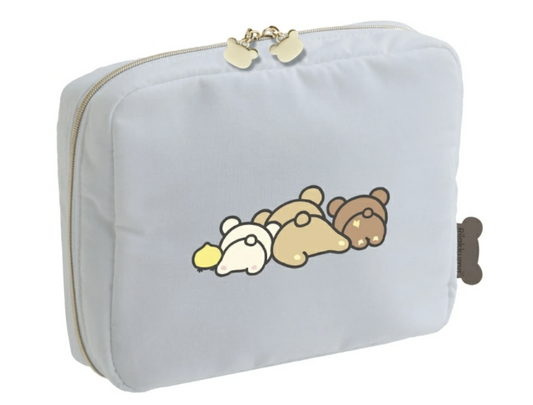 San-X Rilakkuma Big Pouch Case from Basic Rilakkuma Favorite Things Theme San- X Japan