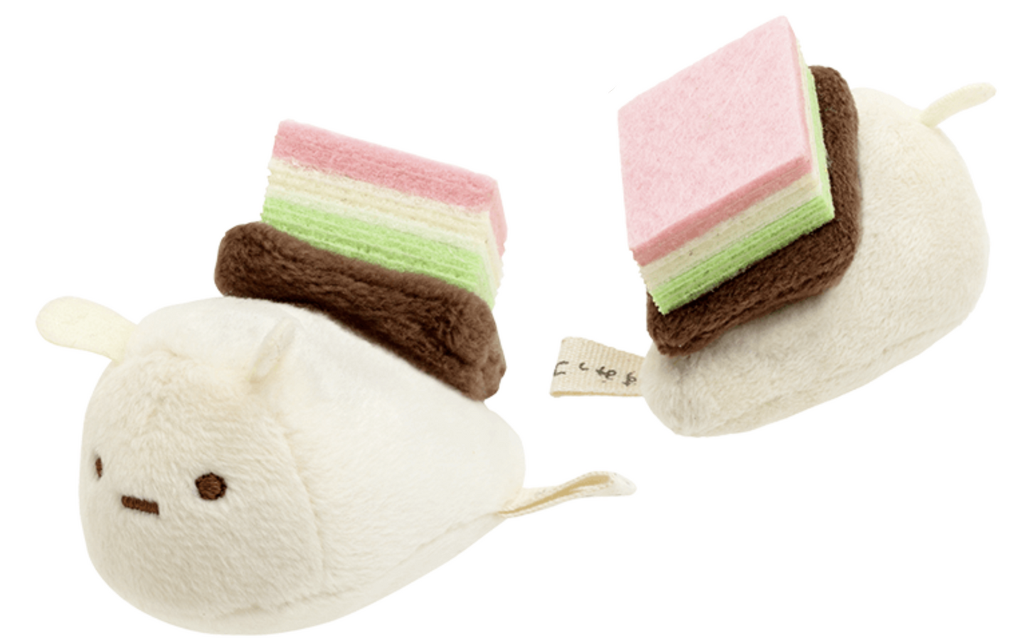 San-X Sumikko gurashi Tenor Plush Set of Sumikko Hinamatsuri Neko/ Tokage ver. limited edition San-X Japan