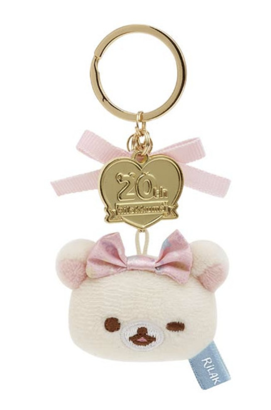 San-X Rilakkuma/ Korilakkuma/ Kiiroitori/ Chairoi koguma/ Blue Wolf Plush Keychain Limited edition from 'Rilakkuma Smile Happy for You' theme San-X Japan