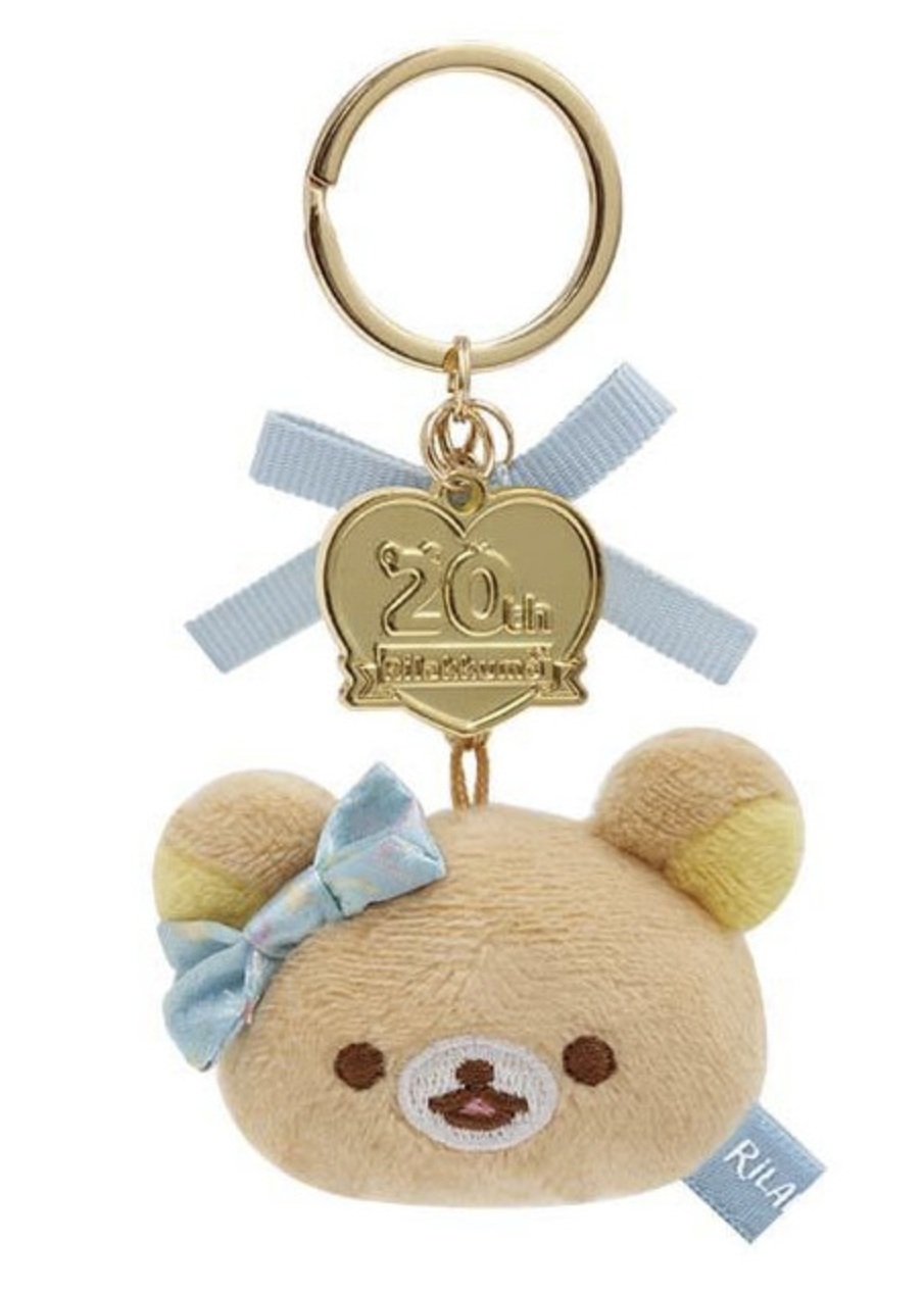 San-X Rilakkuma/ Korilakkuma/ Kiiroitori/ Chairoi koguma/ Blue Wolf Plush Keychain Limited edition from 'Rilakkuma Smile Happy for You' theme San-X Japan
