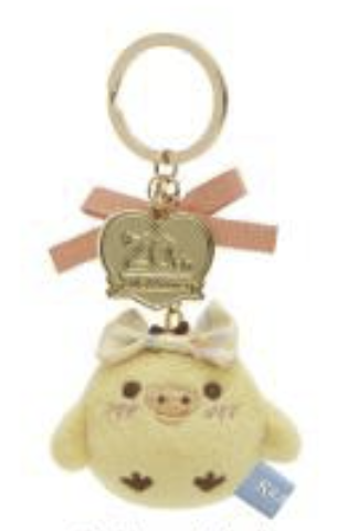 San-X Rilakkuma/ Korilakkuma/ Kiiroitori/ Chairoi koguma/ Blue Wolf Plush Keychain Limited edition from 'Rilakkuma Smile Happy for You' theme San-X Japan