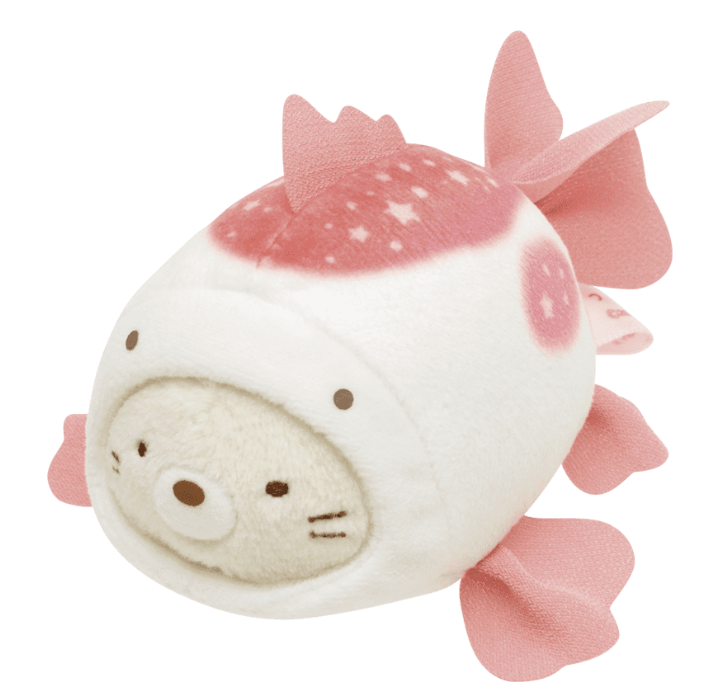 Sumikko gurashi Tenori Plush Goldfish Limited Edition San-X Japan
