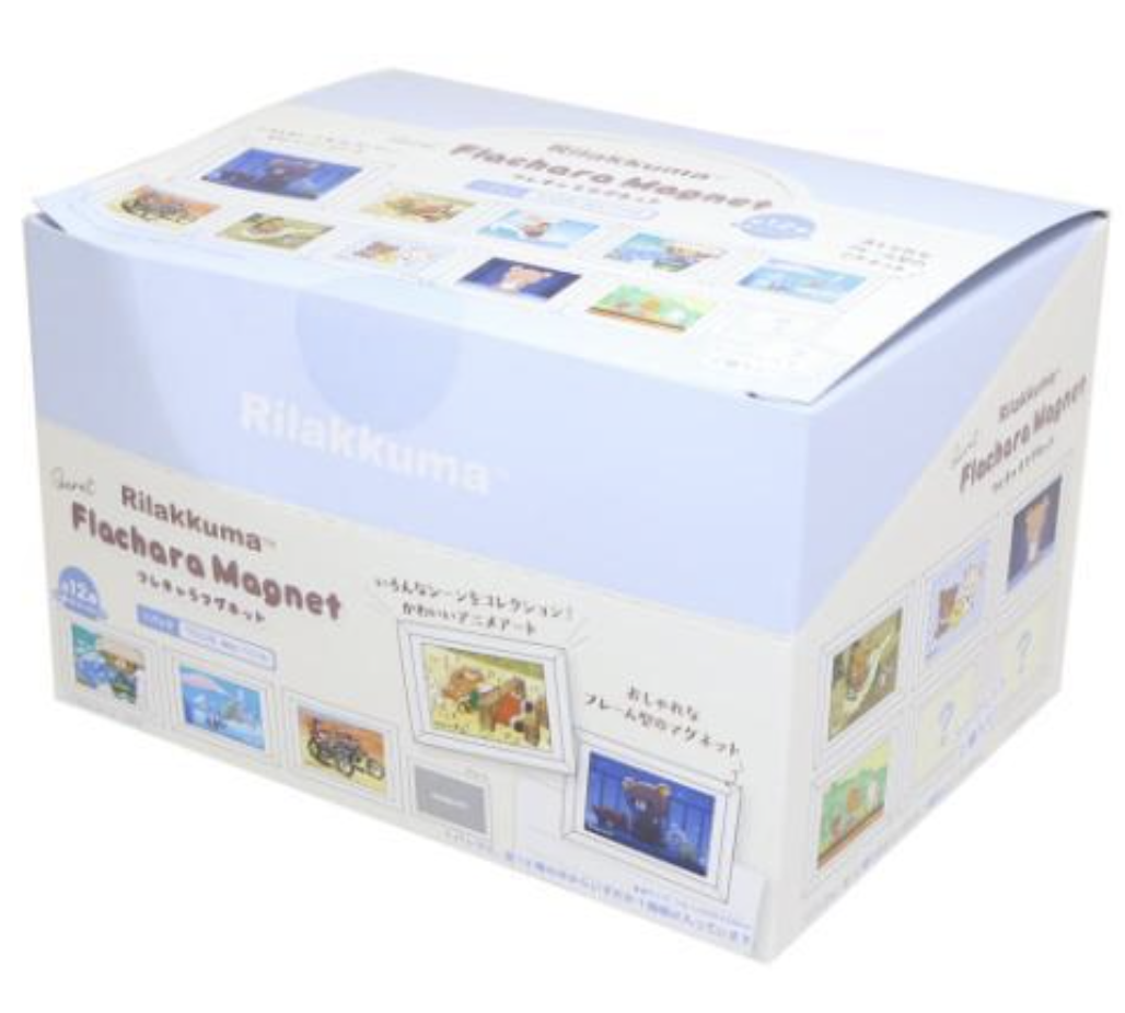 San-X Rilakkuma Flachara Magnet San-X Japan