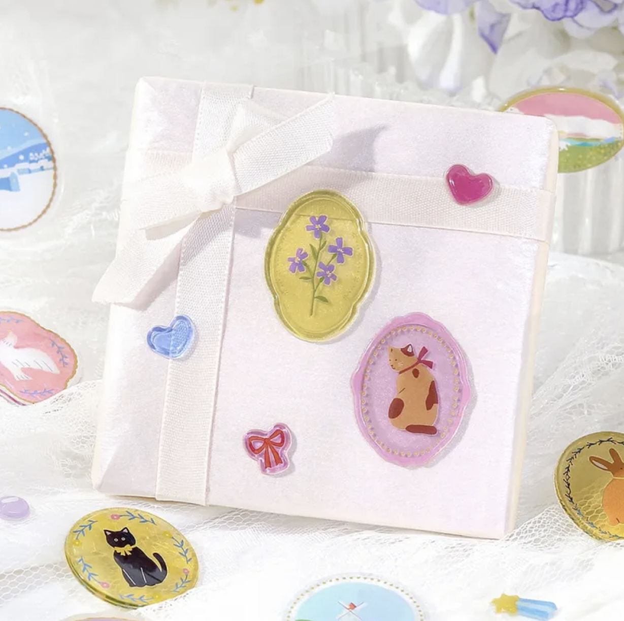 Candy Sticker Colourful Brooch from BGM