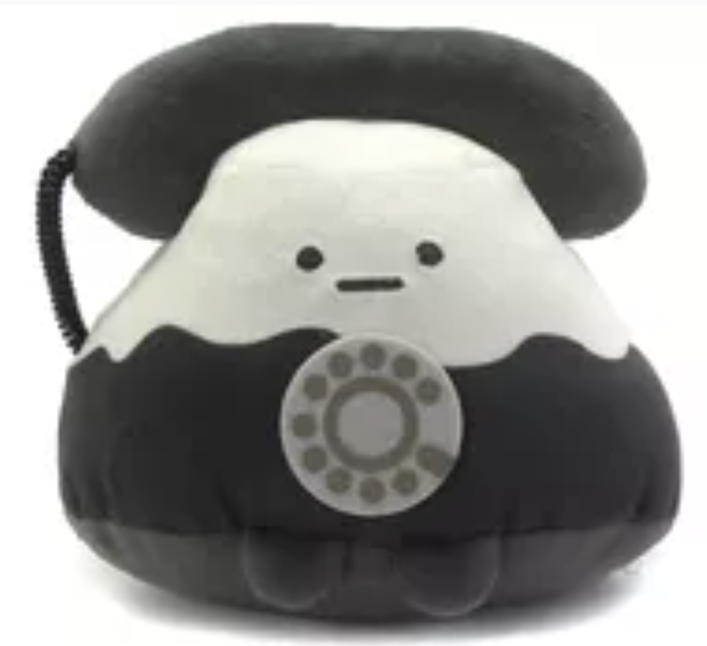 Sumikko gurashi Kuro-denwa Yama S size Plush Limited edition Sumikko and Yama Ippai souvenir shop theme from San-X Japan