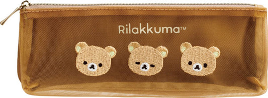 San-X Rilakkuma Mesh Pencil Case Pouch San-X Japan