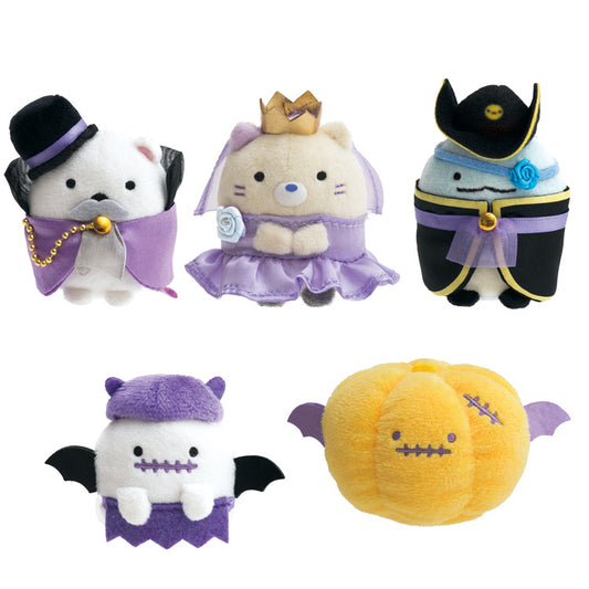 San-X Sumikko gurashi Tenori Plush Set of 5! from 'Fairy Gothic Halloween' theme San-X Japan