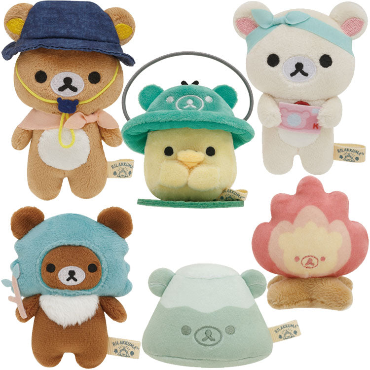 San-X Rilakkuma Tenori Plush from 'Rilakkuma Komorebi Camp' theme San-X Japan