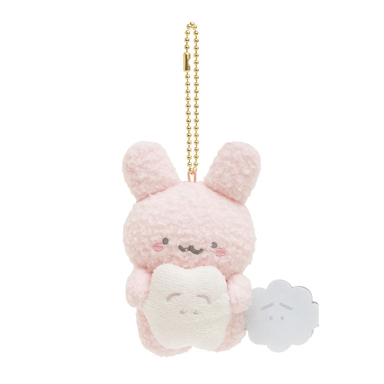 San-X Tomopu plush keychain from Kumausa series San-X Japan
