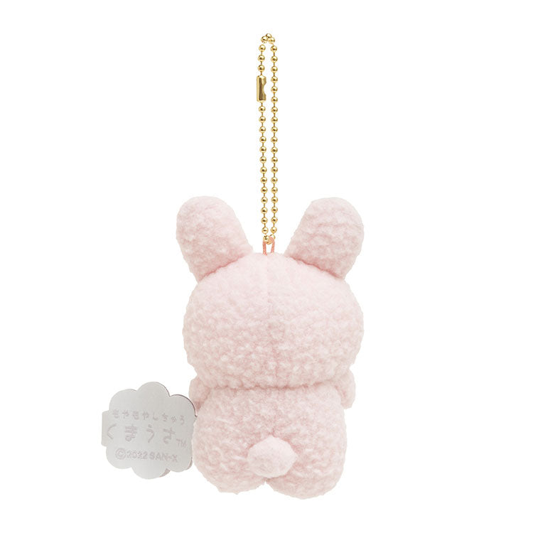 San-X Tomopu plush keychain from Kumausa series San-X Japan