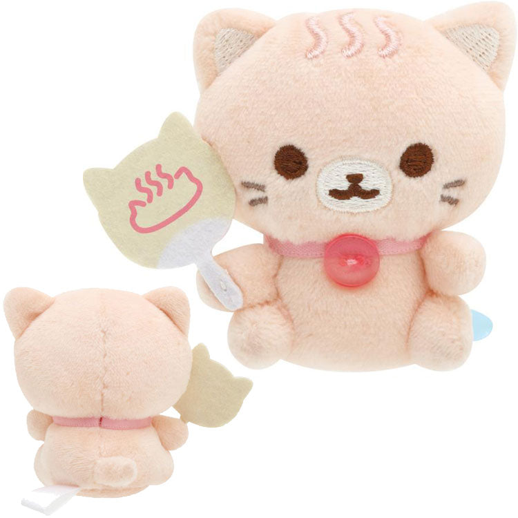 San-X Rilakkuma Tenori Plush from 'Neko Neko no Yu' theme San-X Japan