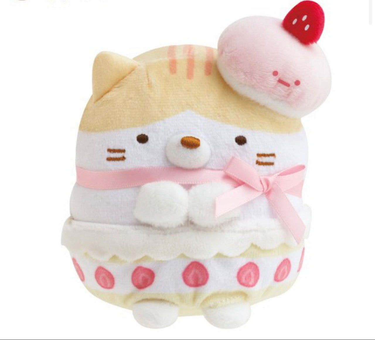 San-X Sumikko gurashi Atsumete Plush Neko/ Gray/ Tora Neko's Siblings and the Sweets Shop from San-X Japan