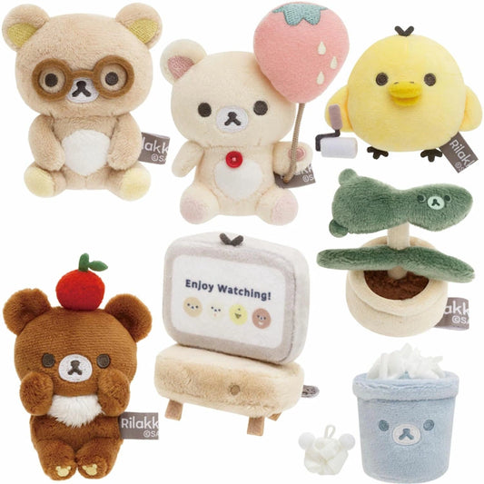 San-X Rilakkuma Tenori Plush from Basic Rilakkuma Favorite Thing theme San-X Japan